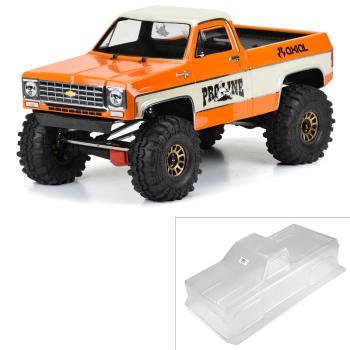 Proline 1/6 1978 Chevy K-10 Clear Body: SCX6 - PRO359800