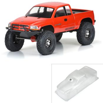 Proline 1/10 1997 Dodge Dakota Clear Body 12.3 (313mm) Wheelbase Crawlers - PRO362000