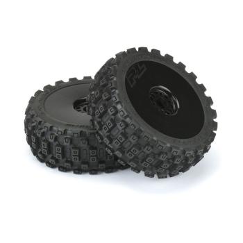 Proline Badlands MX M2 1:8 Buggy MTD Black Wheels F/R - PRO906741