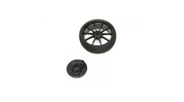 Spektrum Large Wheel - Black DX5Pro 6R 5C - SPM9061
