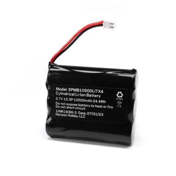 Spektrum 3.7V 10500mAh 1S LiPo Transmitter Battery: iX14+ - SPMB10500LITX4