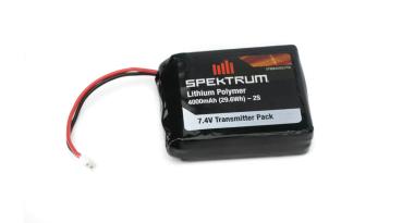 Spektrum 4000mAh LiPo Transmitter Battery: DX8, DX9 - SPMB4000LPTX