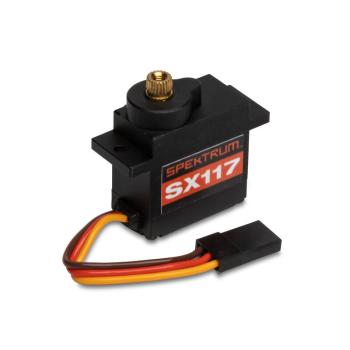 Spektrum SX117 Micro Servo Metal Gear/Case - SPMSSX117