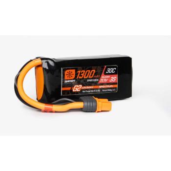 Spektrum Smart Lipo Akku 1300mAh 3S 11.1V Smart G2 LiPo 30C - SPMX133S30