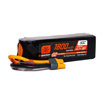 Spektrum Smart Lipo Akku 1800mAh 6S 22.2V Smart G2 LiPo 50C - SPMX186S50