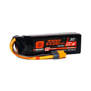 Spektrum Smart Lipo Akku 2200mAh 4S 14.8V Smart G2 LiPo 30C - SPMX224S30