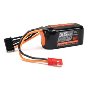 Spektrum 4S 14.8V 300mAh 30C LiPo Battery - SPMX3004SJ30
