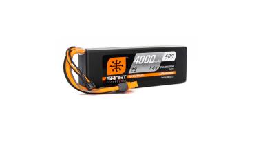 Spektrum 4000mAh 2S 7.2V Smart LiPo Battery 30C - SPMX40002S50H3