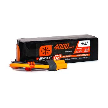 Spektrum Smart Lipo Akku 4000mAh 6S 22.2V Smart G2 LiPo 50C - SPMX46S50
