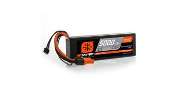 Spektrum 5000mAh 2S 7.4V 100C Smart LiPo Hardcase - SPMX50002S100H3