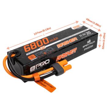 Spektrum Lipo Akku 6800mAh 3S 11.1V Smart Pro Basher LiPo 120C - SPMXB3S68