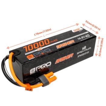 Spektrum Lipo Akku 10000mAh 4S 14.8V Smart Pro Basher LiPo 120C - SPMXB4S100