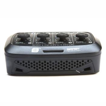 Spektrum Smart Micro 4 port AC/DC 1S LiPo Charger - SPMXC1040I
