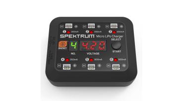 Spektrum Micro 6 Port DC/USB 1S LiPo Charger - SPMXC1060