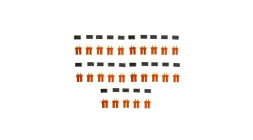 Spektrum IC5 Battery Connectors Bulk 25St. - SPMXCA511