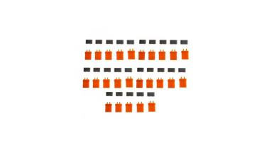 Spektrum IC5 Device Connectors Bukl 25St. - SPMXCA512