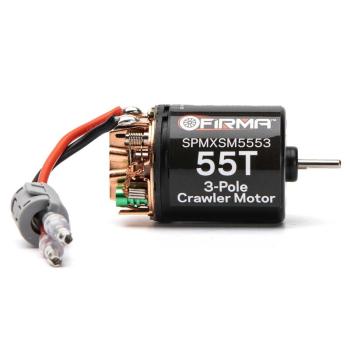 Spektrum Firma 55T Rebuildable 3 Pole Brushed Crawler Motor - SPMXSM5553