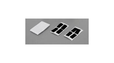 TLR Hook and Loop Body Mounting, 10 x 20mm: (8) - TLR230003