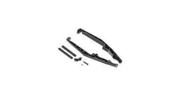 TLR Mud Guard Set, Stiffezel, w/Fan Mount: 22T 4.0 - TLR231070