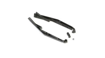 TLR Mud Guard Set, Soft, w/Fan Mount: 22 5.0 - TLR231073