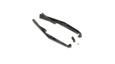 TLR Mud Guard Set, Stiffezel, w/Fan Mount: 22 5.0 - TLR231075