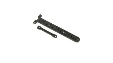 TLR Carbon Chassis Brace Support Set: 22X-4 - TLR231088