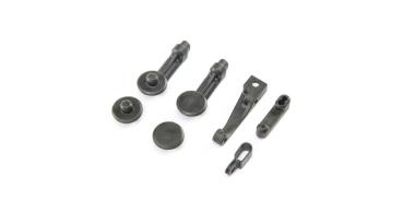 TLR Body, Antenna, Wire, Fan Mount Set: 22X-4 - TLR231091