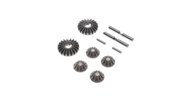 TLR Gear Set, G2 Gear Diff, Metal: 22 - TLR232099