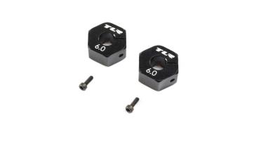 TLR Wheel Hex, 12mm x 6.0mm (2) - TLR232115