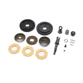 Team Losi Raching Slipper Assembly, Complete: 22X-4 - TLR232137