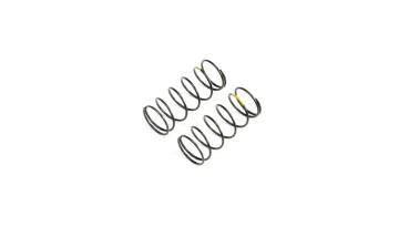 TLR Yellow Front Springs, Low Frequency, 12mm (2) - TLR233053