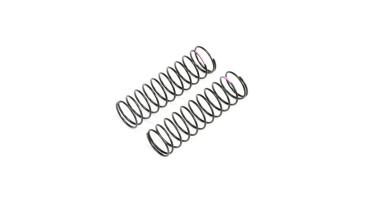 TLR Pink Rear Springs, Low Frequency, 12mm (2) - TLR233058