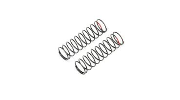TLR Red Rear Springs, Low Frequency, 12mm (2) - TLR233059