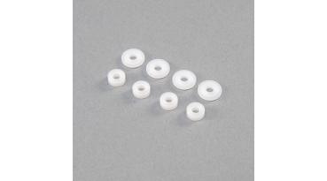 TLR Shock Seal Bushings, Machined, G3 V2 (4) - TLR233061