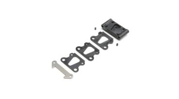 TLR Front Pivot, w/Brace & Kick Shims: All 22 - TLR234109