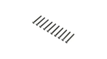TLR Flat Head Screws, M3 x 30mm (10) - TLR235009