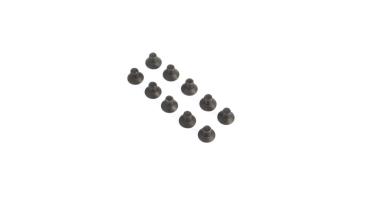 TLR Flat Head Screws, M2.5 x 4mm (10) - TLR235011