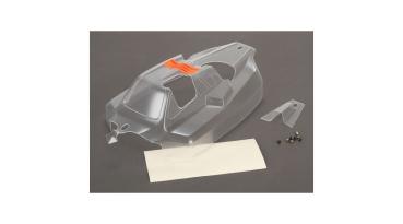 TLR Karosserie vorne, transparent: 8IGHT 4.0 - TLR240008