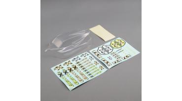TLR Body w/Decals: 8XE - TLR240014