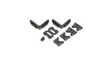 TLR Center Diff Mount, Battery Mount: 8XE - TLR241060