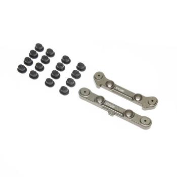 Team Losi Racing Adjustable Rear Hinge Pin Brace w/Inserts: 8XT - TLR241063