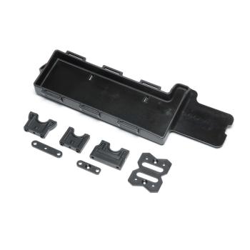 Team Losi Racing Battery Tray, Center Diff Mount: 8XT - TLR241066