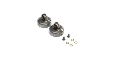 TLR 16mm Bleeder Shock Cap, Aluminum (2): 8X - TLR243040