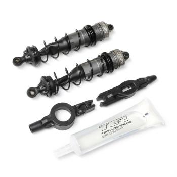 Team Losi Racing Front Shock Set, 110mm, Assembled (2): 8X - TLR243048