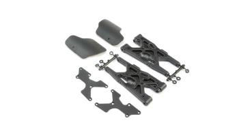 TLR Rear Arms, Inserts, Guards (2): 8X - TLR244038