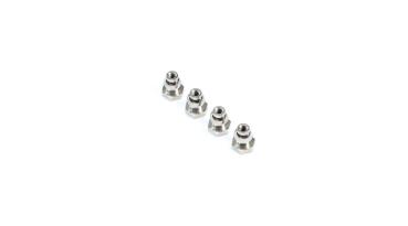 TLR Suspension Ball, 6.8mm, Flanged (4): 8X - TLR244051
