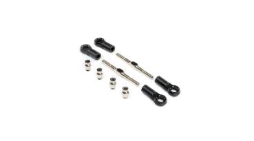 TLR Turnbuckle, 4mm x 50mm (2): 8X - TLR244058