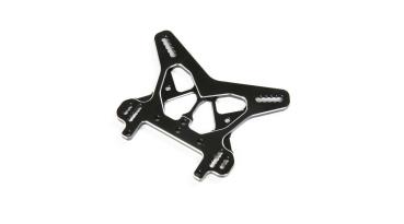 TLR Rear Shock Tower, Black, Aluminum: 8X/8XE - TLR244062