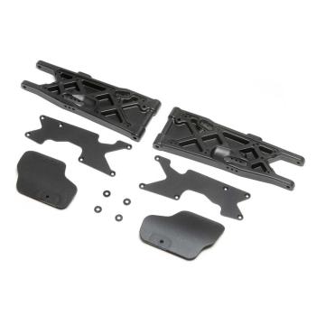 Team Losi Racing Rear Arms, Mud Guards, Inserts (2): 8XT - TLR244070