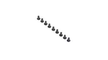 TLR Button Head Screws, M2.5x4mm (10) - TLR245012